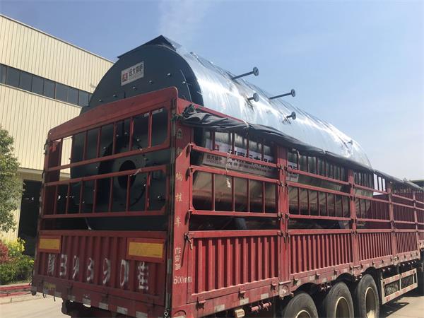 6噸一體冷凝式燃氣蒸汽鍋爐發往廣西賀州