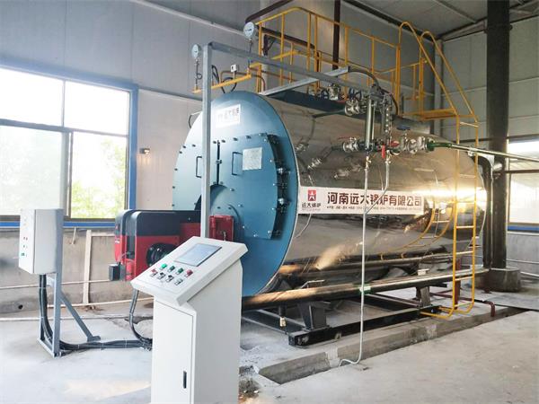 河南藥廠博凱醫藥2噸超低氮燃氣鍋爐