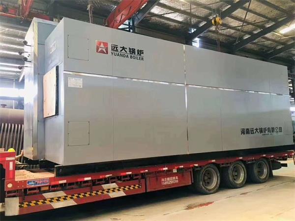 SZS15噸燃氣蒸汽鍋爐發往河南信陽